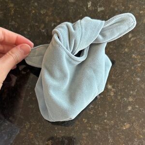 Merit mini blue make up bag